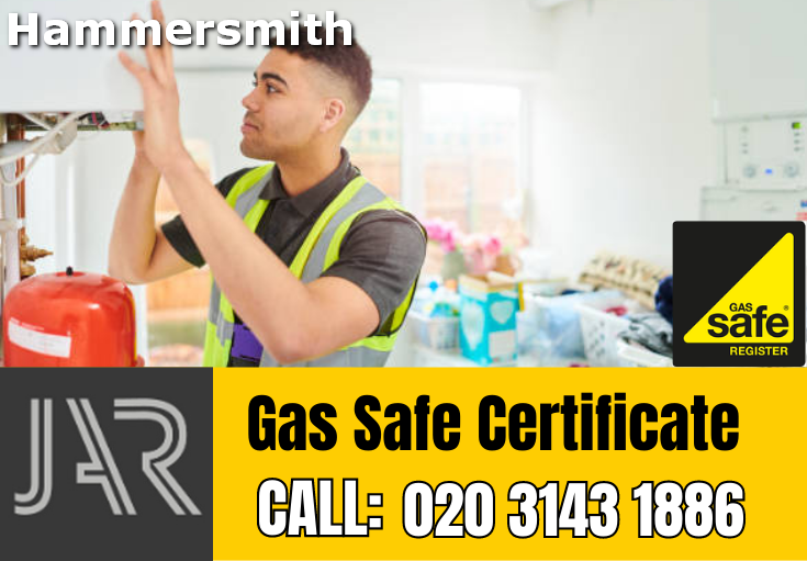 gas safe certificate Hammersmith
